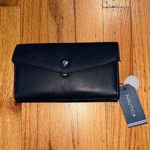 Nautica navy blue Wallet NWT